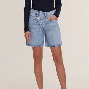 Agolde criss cross short 29 Jean shorts